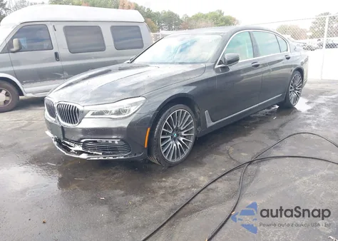 2016 BMW 750I z USA, uszkodzony, nr VIN WBA7F0C50GGM20392